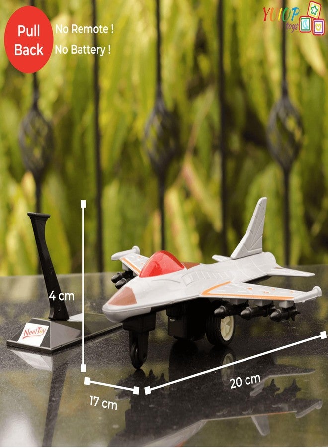 YUIOP - F16 Plane - Army Fighter Plane - Friction Powered Pull Back Toy Plane - Realistic Design - Vibrant Colors - Image 2